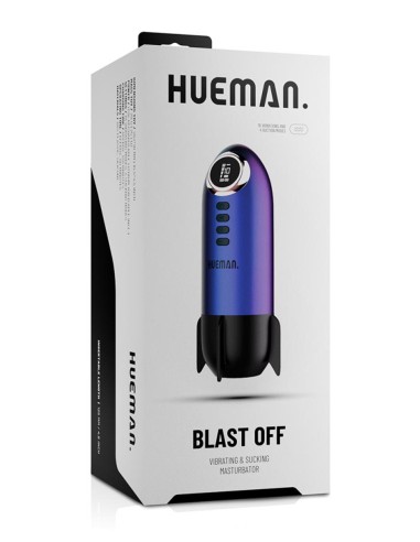 Masturbateur à aspiration et vibrations Rocket - Hueman